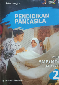 Image of Pendidikan Pancasila 2 untuk SMP/MTs Kelas 8