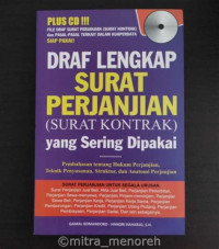 Image of Draf Lengkap Surat Perjanjian (Surat Kontrak) yang Sering DiPakai