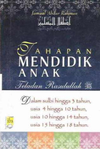 Image of Tahapan mendidik anak : teladan Rasulullah